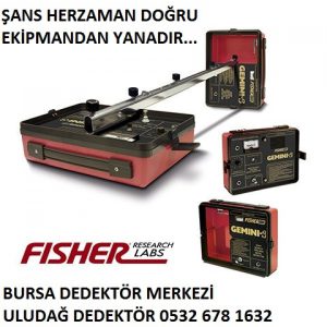 Fisher Gemini 3 Dedektör (Derin Define Dedektörü)